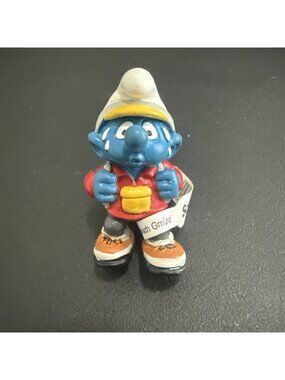 The Smurfs RARE Vintage 20473 Hiker Smurf
